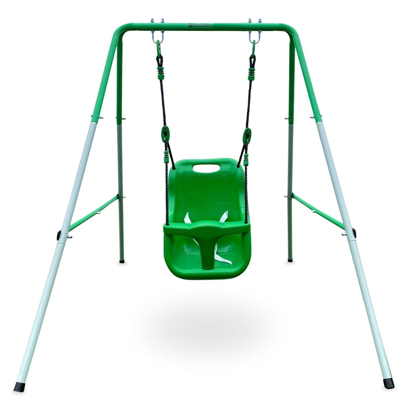 Huśtawka dla niemowląt i małych dzieci z pasem bezpieczeństwa