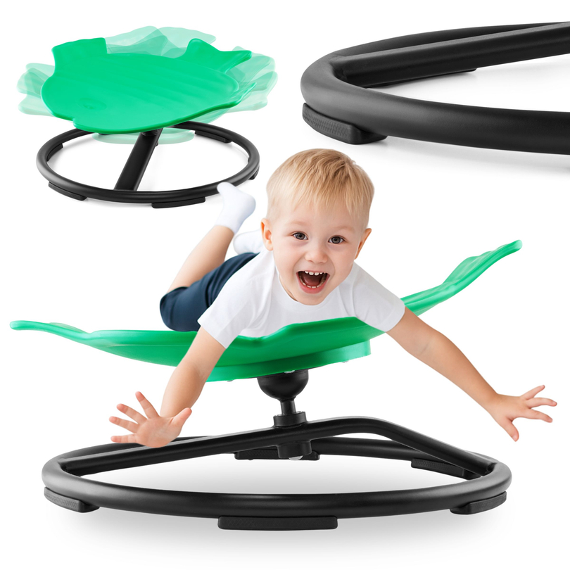 Mini karuzela dla dzieci Rybka - kolor zielony